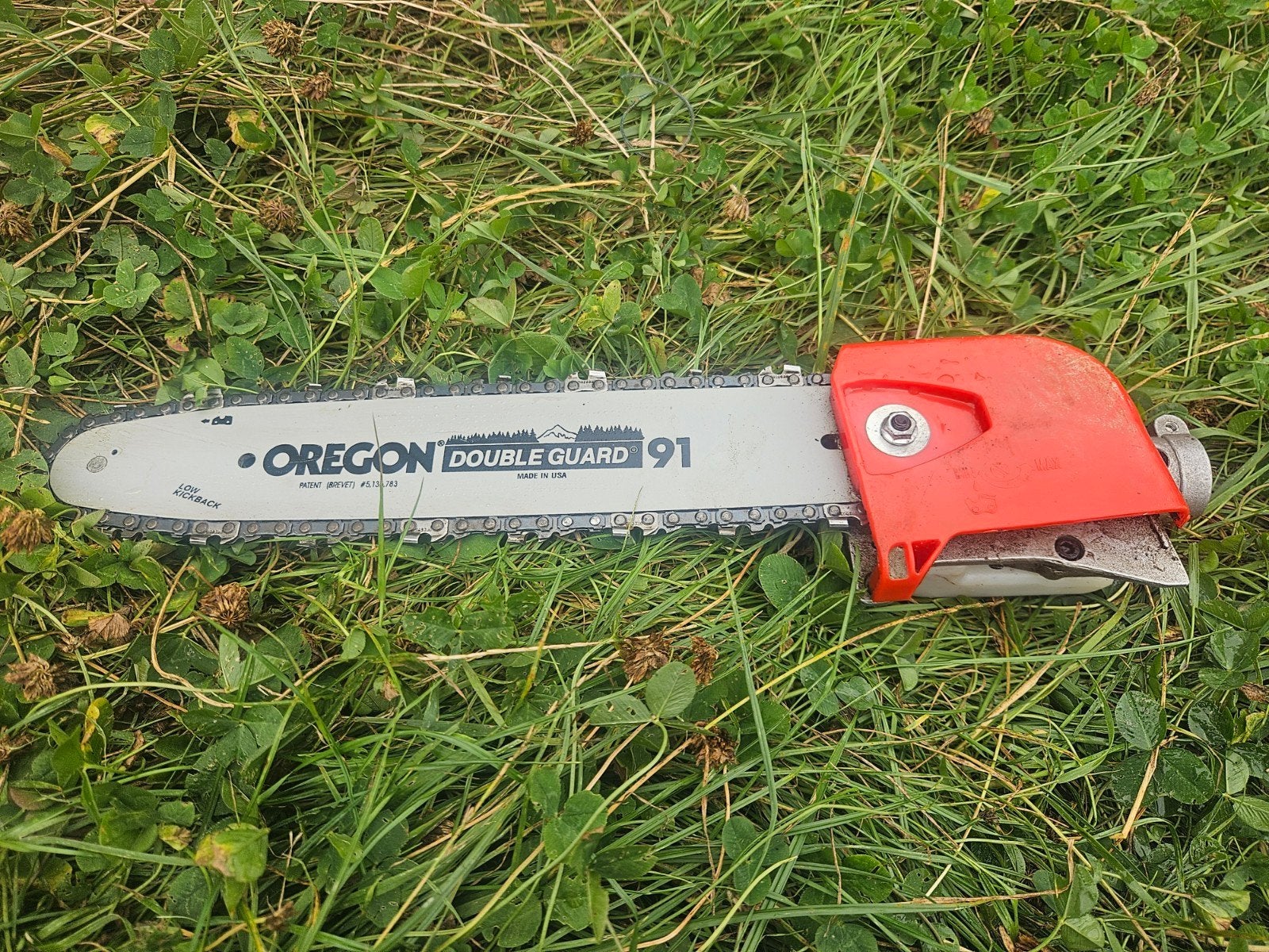Oregon Double Guard 91 Kettingzaag - Gebruikt, Ophalen, Gebruikt, Kettingzaag, 600 tot 1200 watt