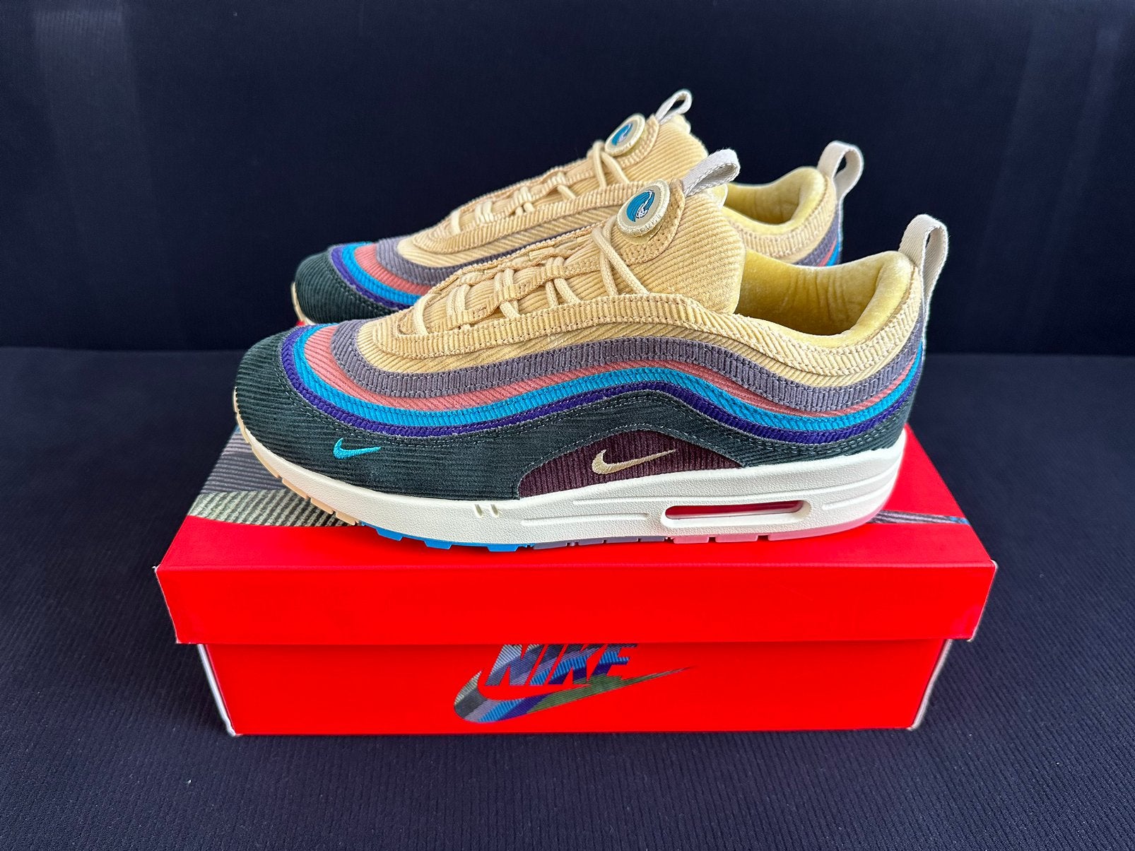 Nike Air Max 1/97 x Sean Wotherspoon / Maat 43, Kleding | Heren, Schoenen, Overige kleuren, Nieuw, Ophalen of Verzenden, Sneakers of Gympen