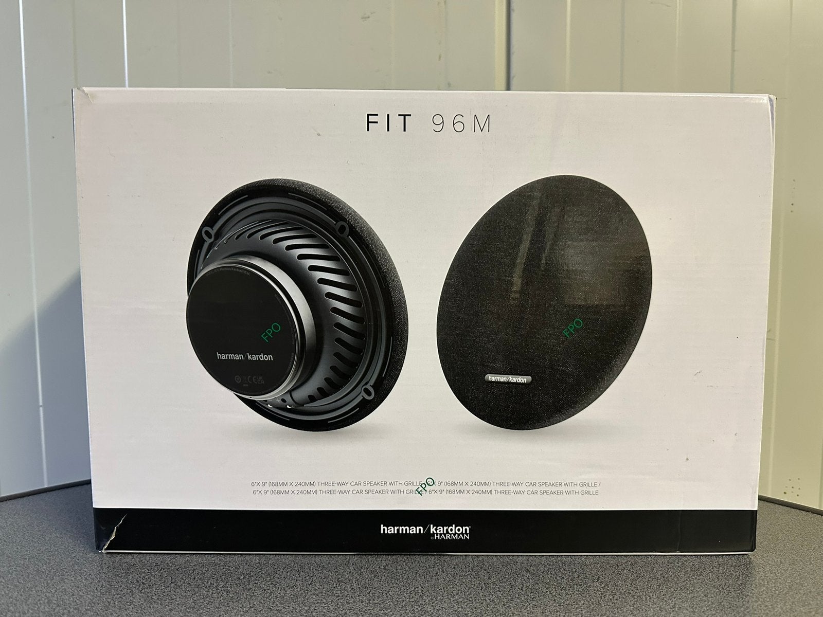 Harman Kardon FIT96M – 6x9 Inch Drieweg auto speaker, Ophalen of Verzenden, Zo goed als nieuw