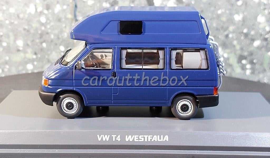 VW T4 Westfalia blauw 1:43 Schuco Sch191, Verzenden, Nieuw, Auto, Schuco