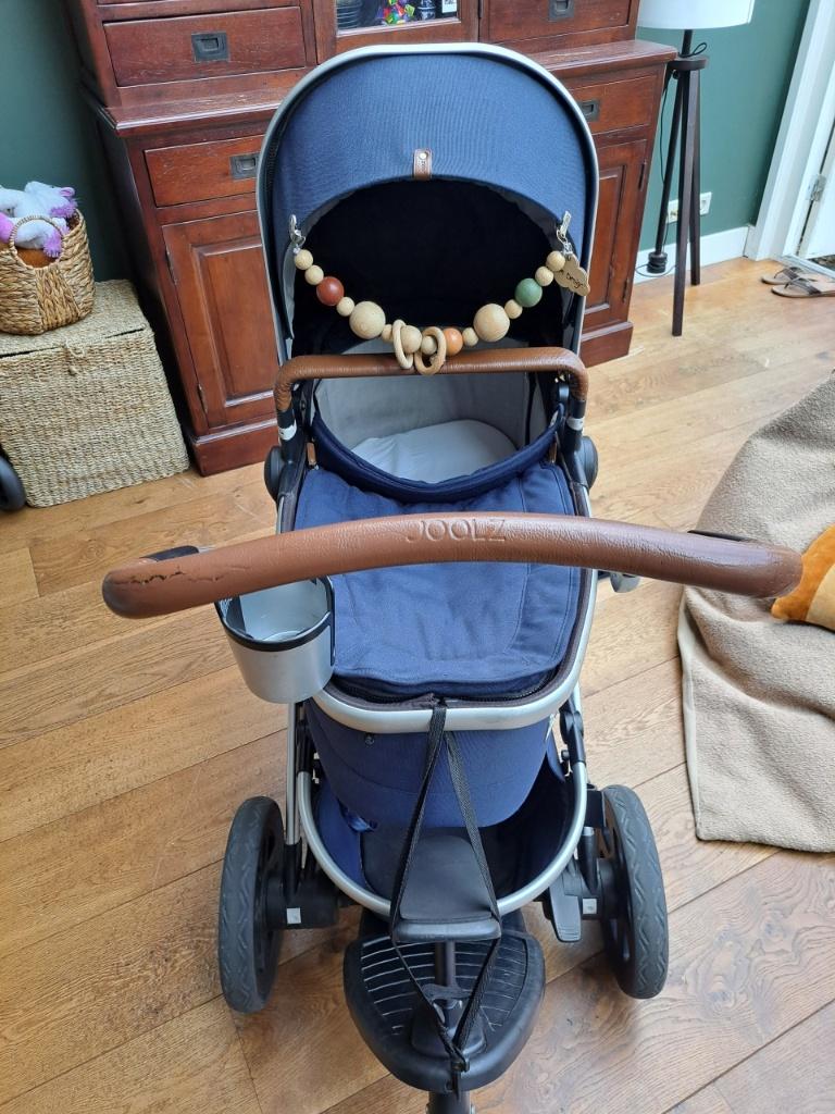 Joolz Geo 2- Blue parrot, Gebruikt, Duowagen, Ophalen, Kinderwagen