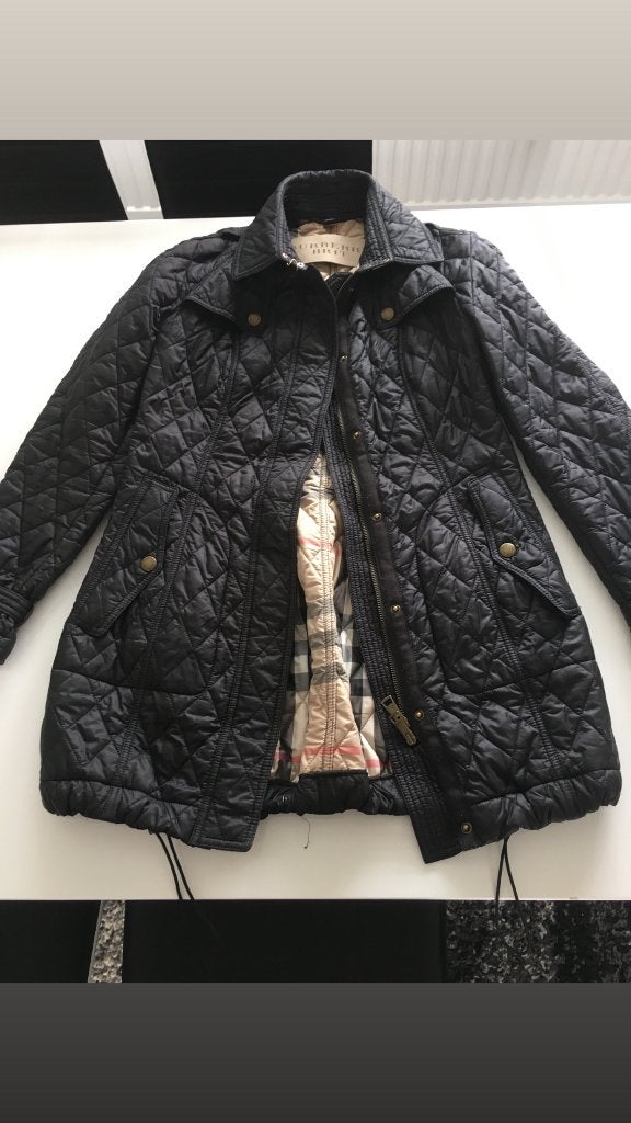 Orginele burberry dames jas, Zwart, Zo goed als nieuw, Burberry, Ophalen