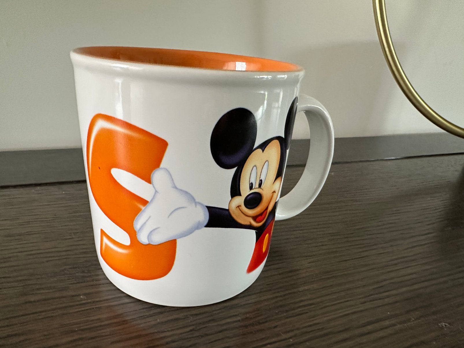 Nieuwe mok Disneyland letter S, Ophalen of Verzenden, Mickey Mouse, Nieuw, Servies
