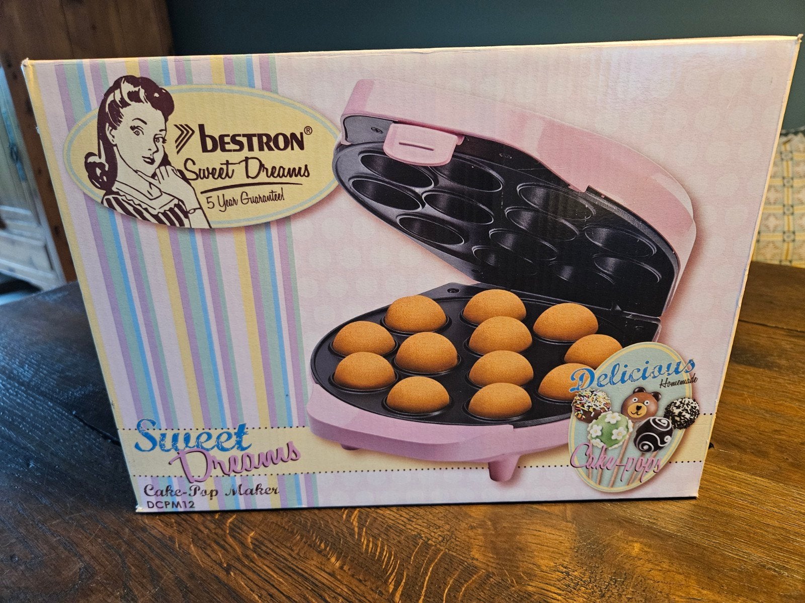 Bestron Sweet Dreams Cake Pop Maker, Ophalen of Verzenden, Zo goed als nieuw