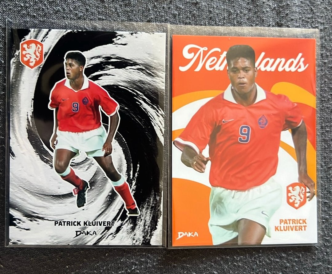 Nederland Daka 2x Patrick Kluivert, Ophalen of Verzenden, Zo goed als nieuw, Plaatje