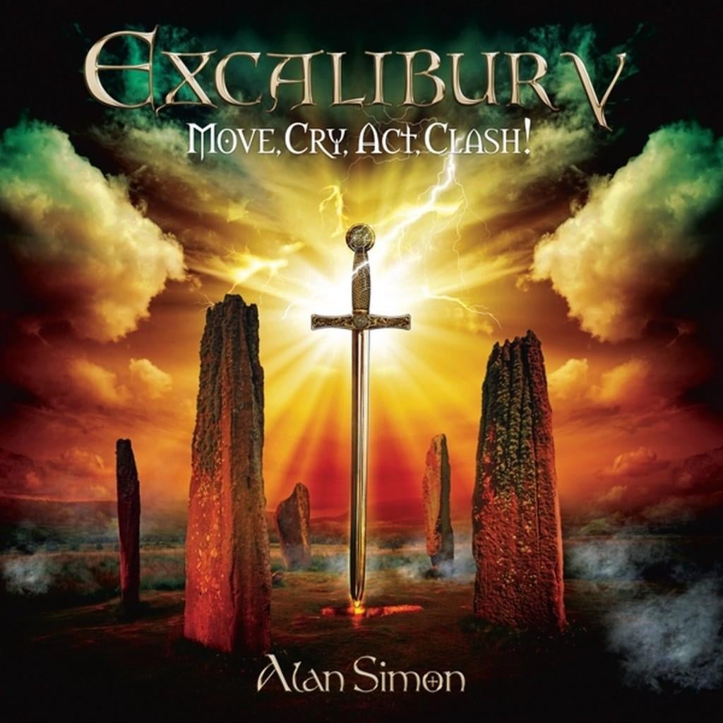 Alan Simon – Excalibur V – Move, Cry, Act, Clash!  New cd, Verzenden, Nieuw in verpakking, Poprock