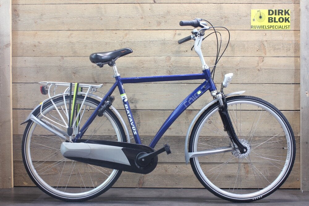 Batavus Cairo herenfiets 7v H57 blauw met 3 mnd garantie, Fietsen en Brommers, Niet ingevuld, Gebruikt, Niet ingevuld, Niet ingevuld