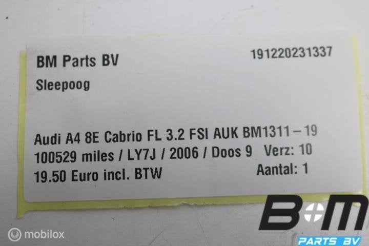 Sleepoog Audi A4 8E Cabrio n.v.t, Gebruikt