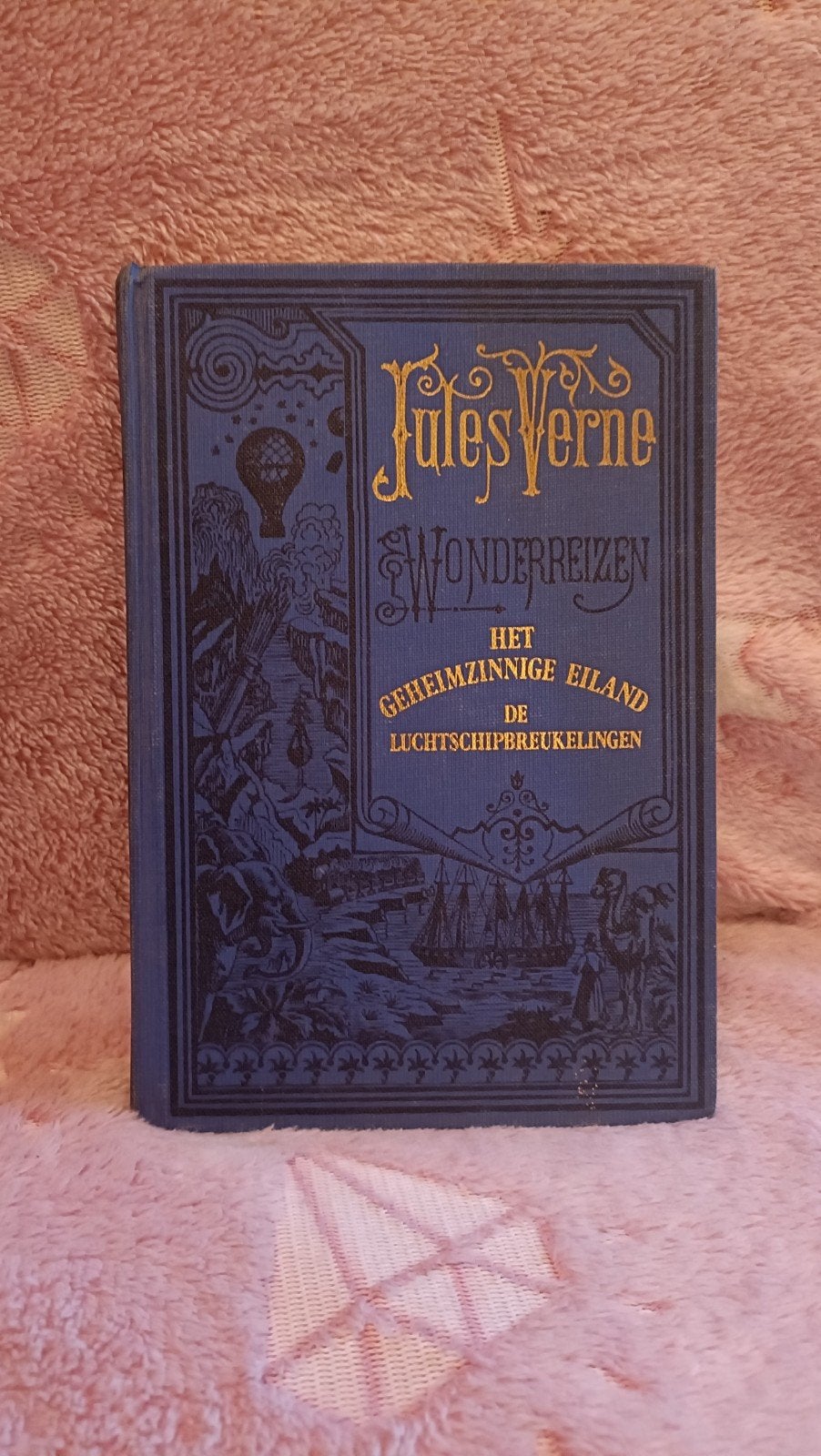 Verne, Jules - De luchtschipbreukelingen, Boeken, Ophalen of Verzenden, Gelezen, Jules Verne