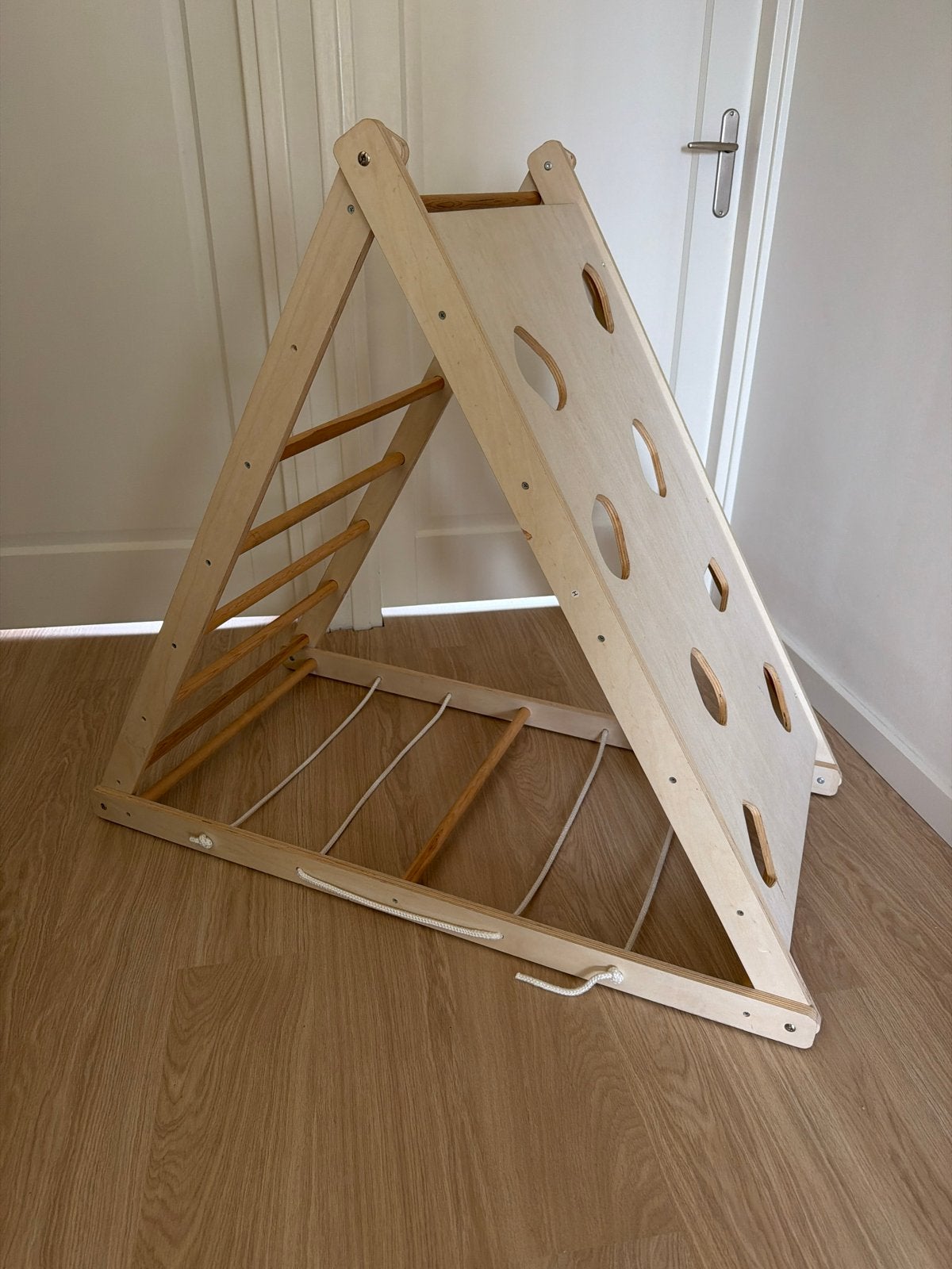 Houten Klimtoestel / Klimdriehoek voor Kinderen, Kinderen en Baby's, Ophalen, Gebruikt, Klimwand