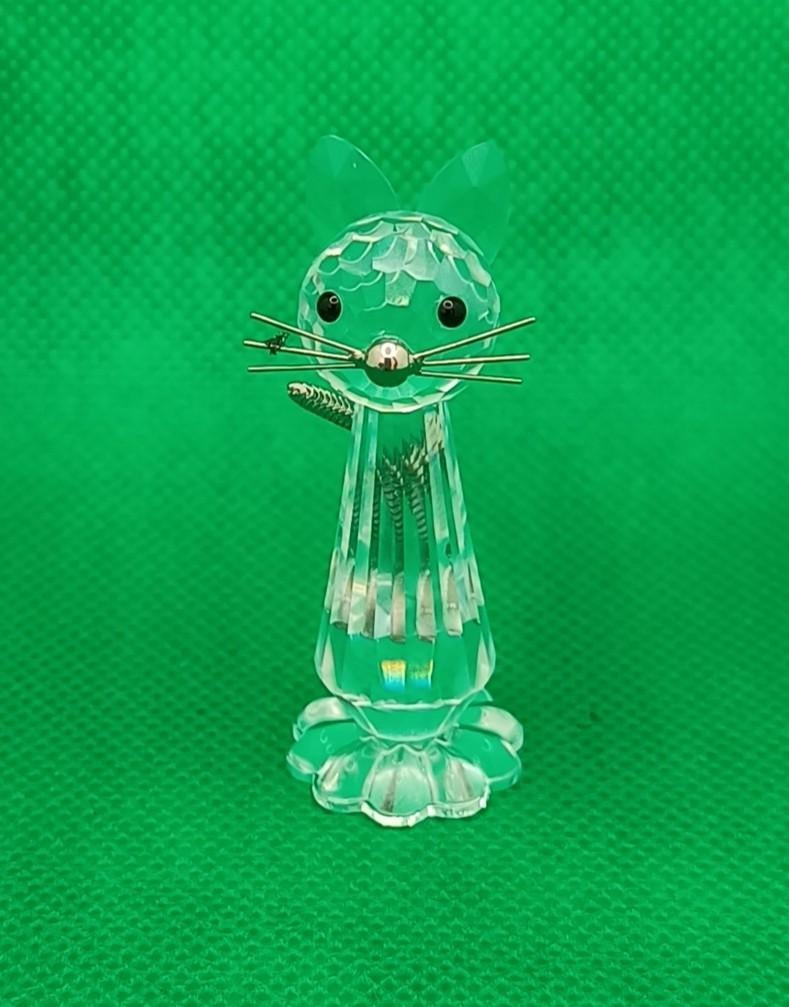 Swarovski kat, ., Ophalen of Verzenden, Zo goed als nieuw, Figuurtje