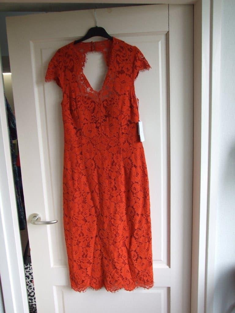 Ivy & Oak nieuw kanten jurk warm oranje 36, Kleding | Dames, Ivy & Oak, Nieuw, Oranje, Ophalen of Verzenden