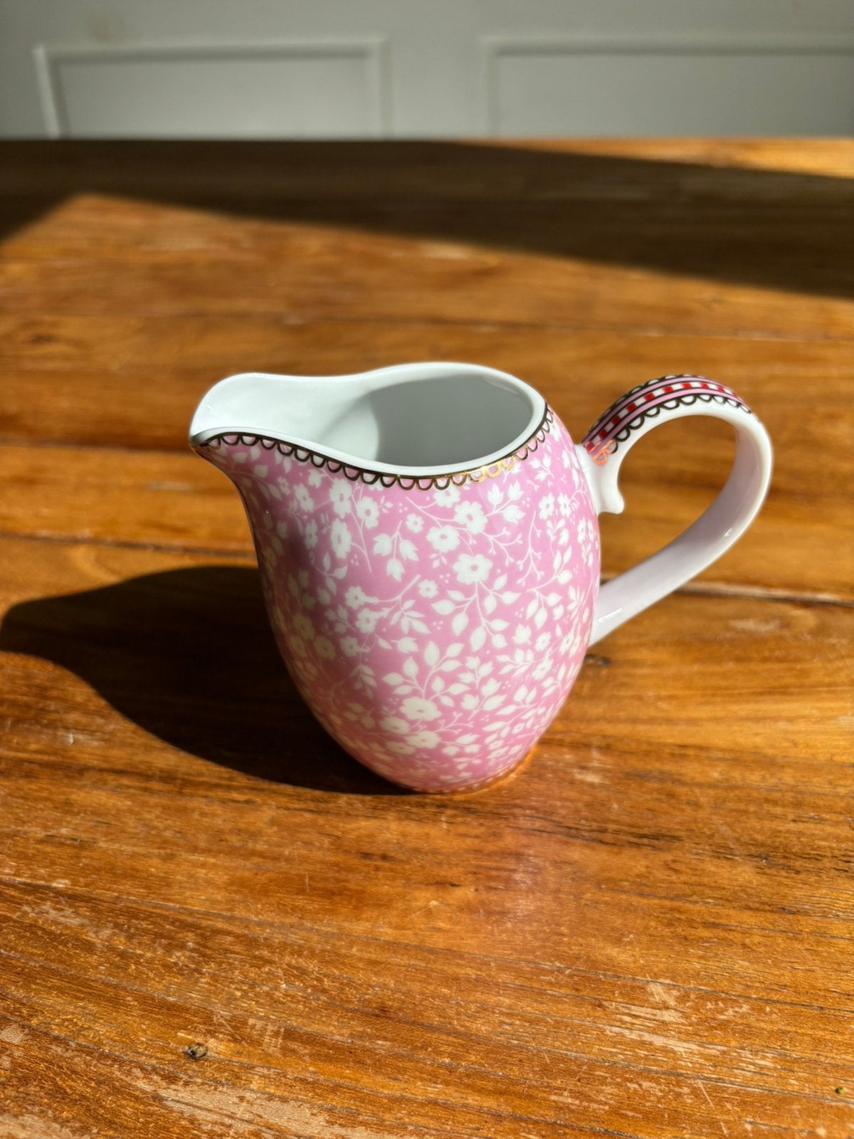Pip studio floral roze melkkan / roomkan, Ophalen of Verzenden, Zo goed als nieuw, Overige stijlen, Porselein