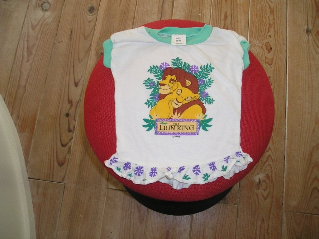 Poppenjurk The Lion King, Ophalen of Verzenden, Gebruikt, Kleertjes