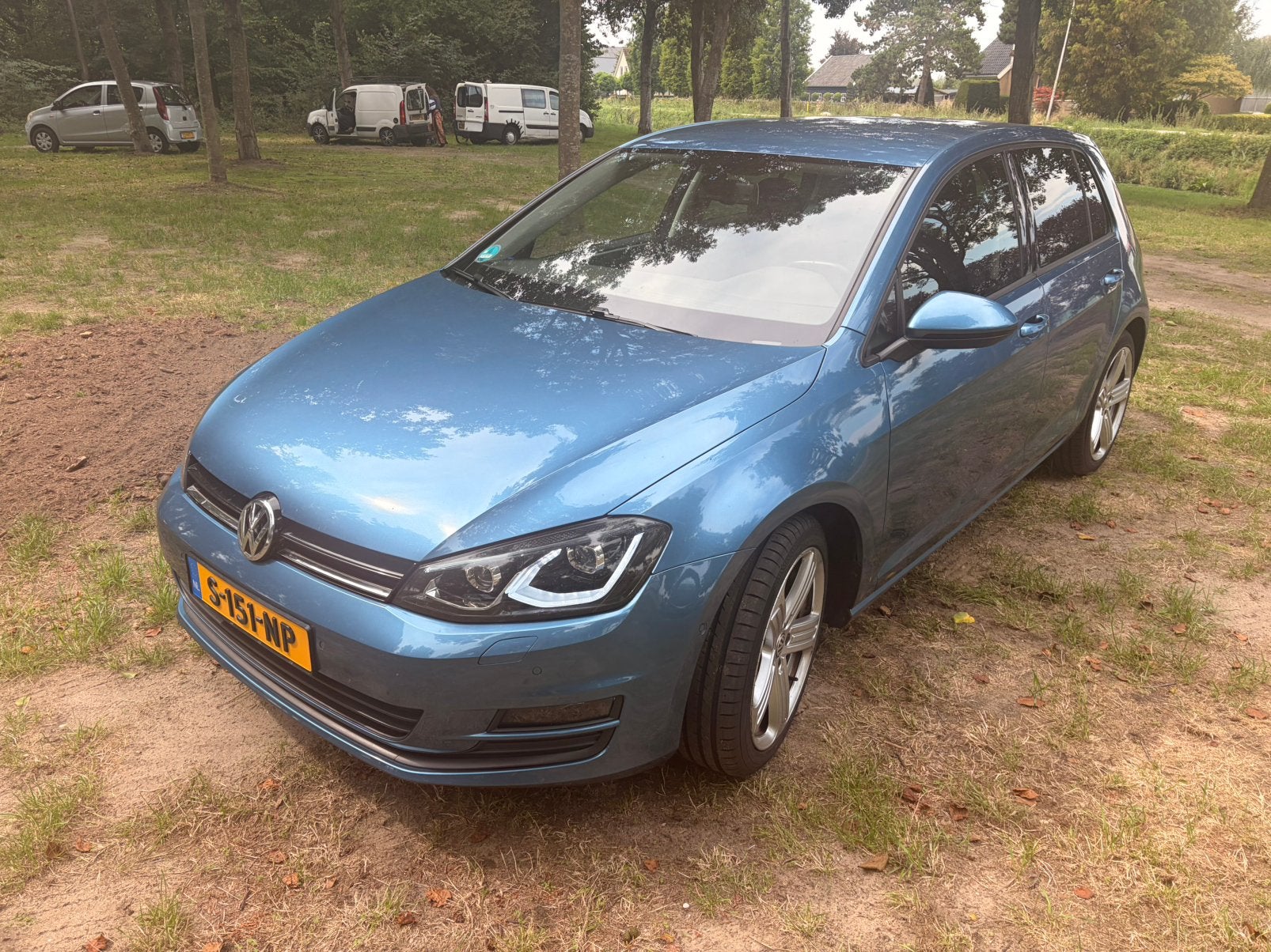 Volkswagen Golf 1.2 TSI 77KW 5D 2013 Blauw, Auto's, 4 cilinders, Blauw, 620 kg, 49 €/maand