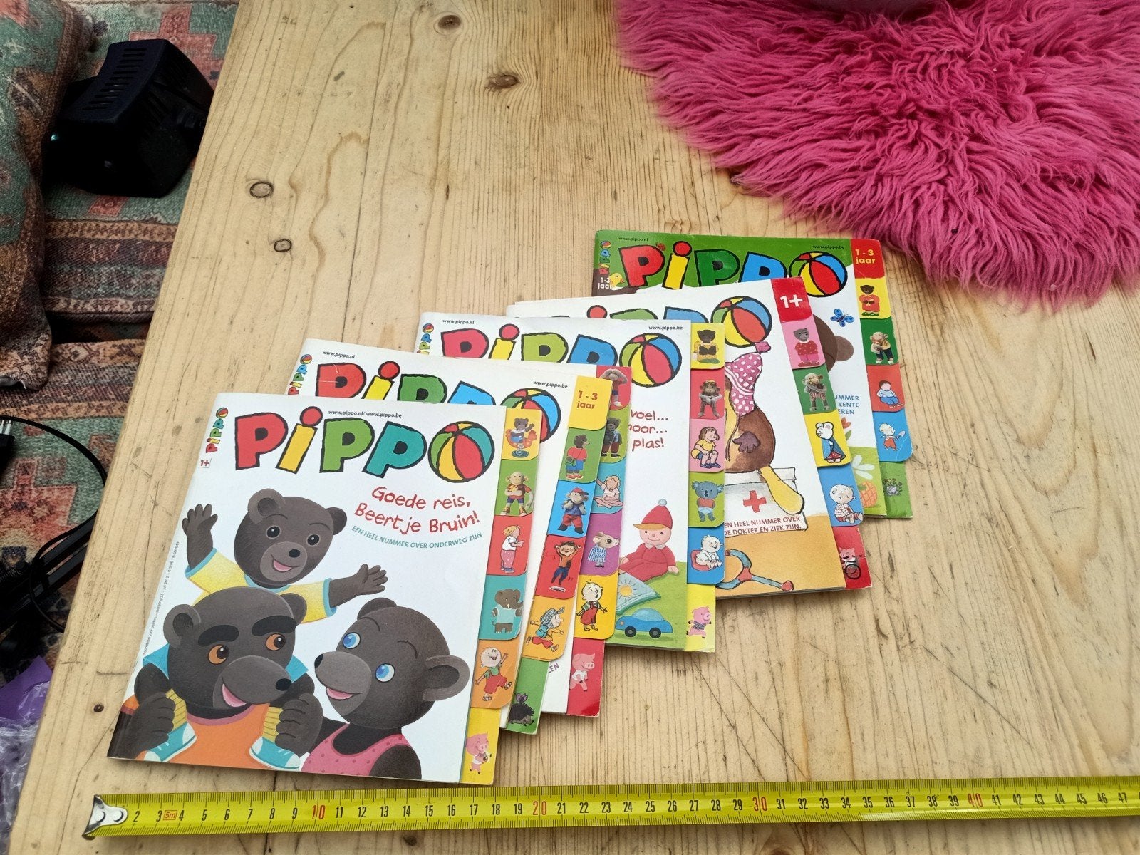 Set van 6 Pippo boekjes: Voorlezen en opdrachtjes, Ophalen of Verzenden, Gelezen, 1 tot 2 jaar