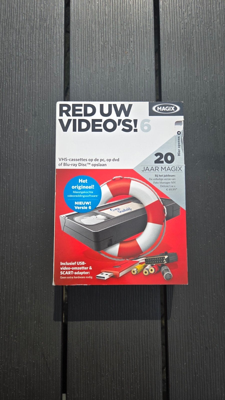 MAGIX Red Uw Video's! 6 - VHS naar digitaal converter, Computers en Software, Ophalen of Verzenden, Nieuw