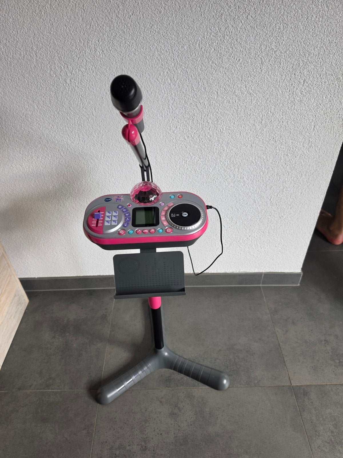 VTech Kidi SuperStar DJ Studio met microfoon, Ophalen of Verzenden, Zo goed als nieuw, Complete set
