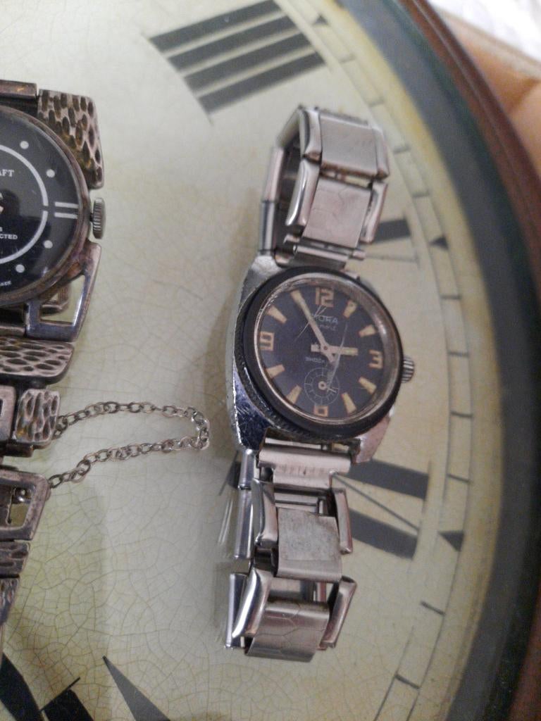 Heren horloges vintage, Ophalen of Verzenden, Gebruikt, Polshorloge, Overige merken