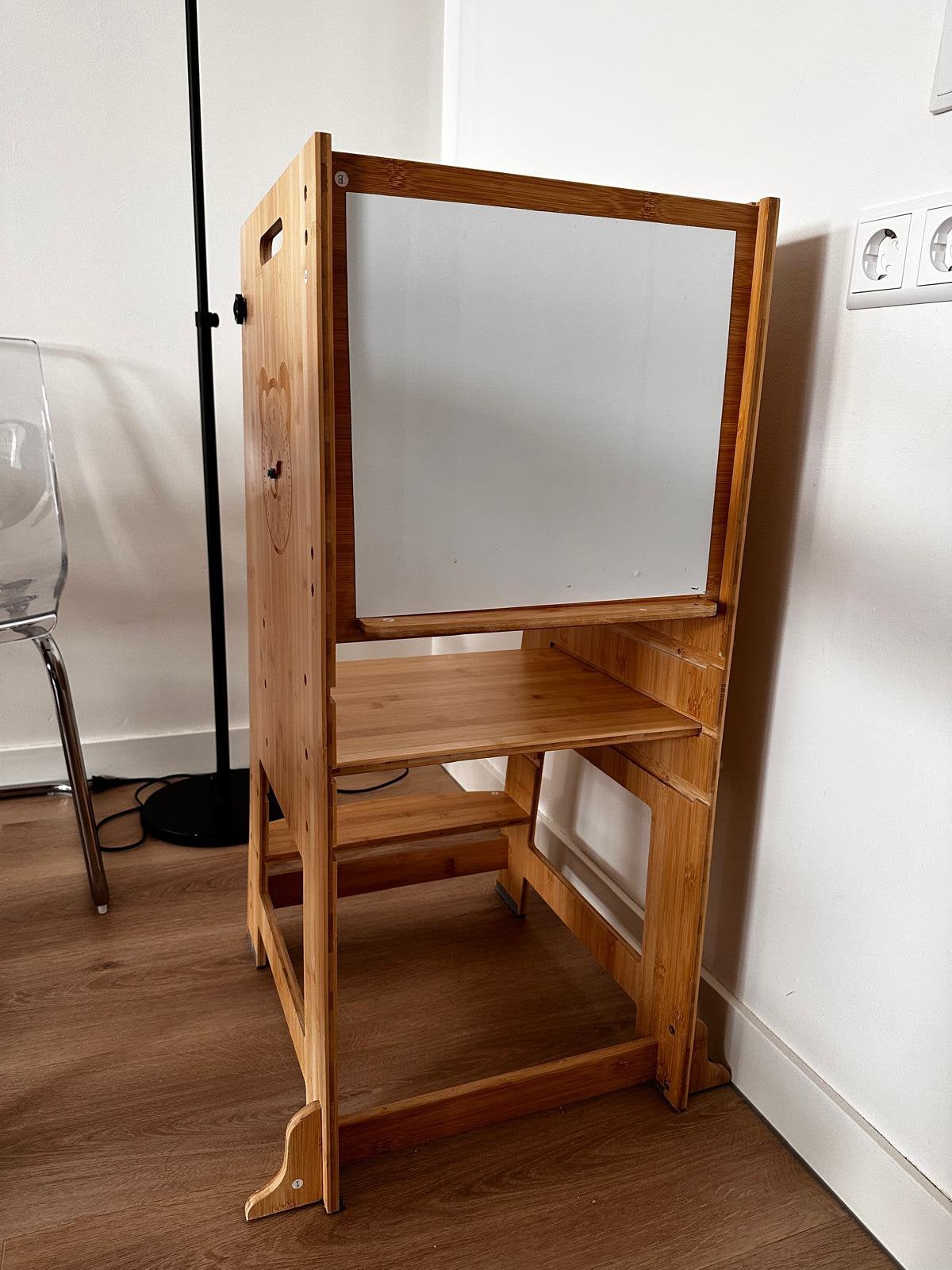 Lion dor Baby Learning tower, leertoren, Kinderen en Baby's, Kinderstoelen, Ophalen, Zo goed als nieuw, Overige typen