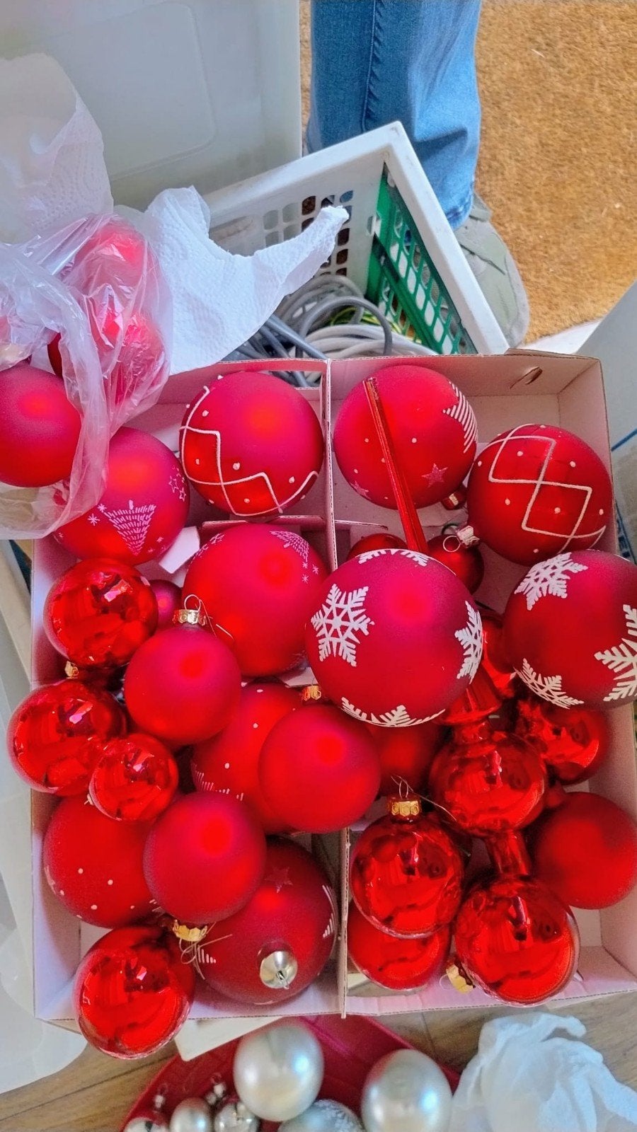 Kerstballen, Diversen, Kerst, Ophalen of Verzenden, Zo goed als nieuw