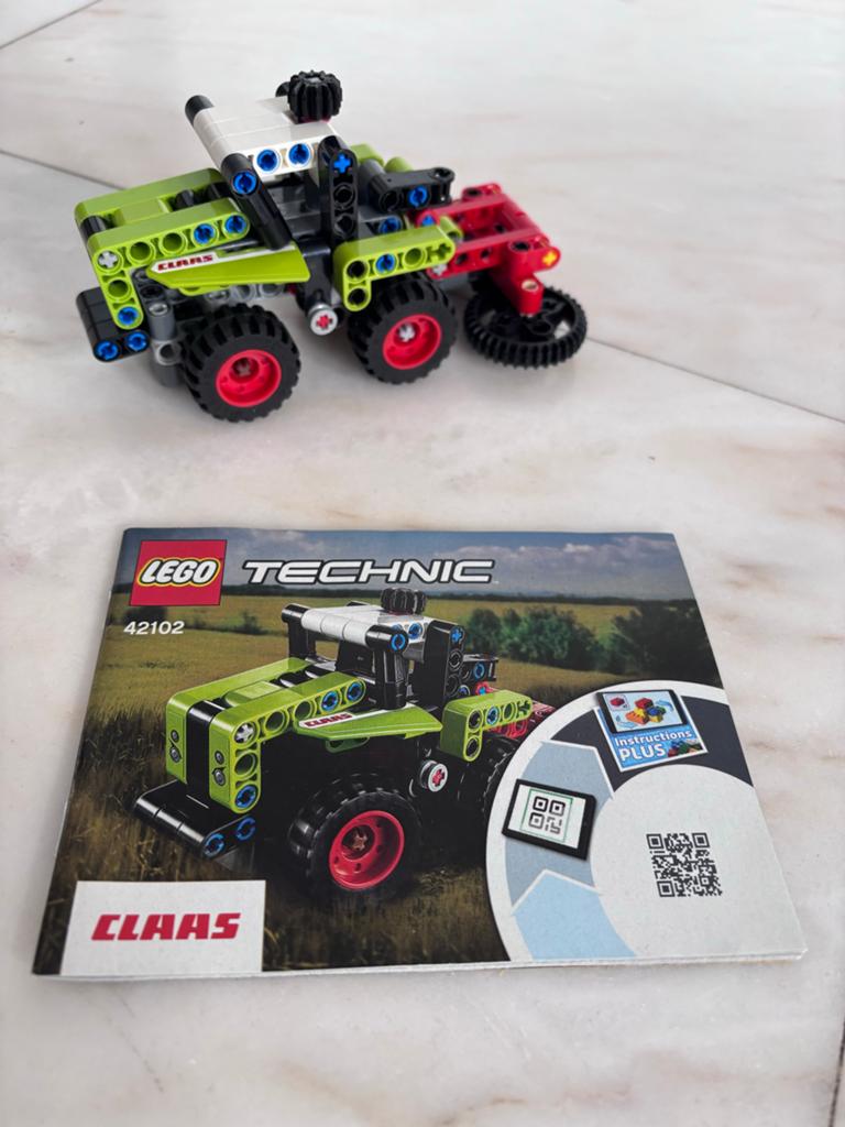 Lego Technic 42102 Mini CLAAS XERION, Lego, Ophalen of Verzenden, Zo goed als nieuw, Technic