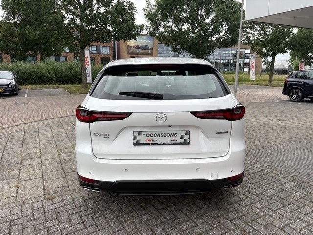 Mazda CX-60 2.5 e-SkyActiv PHEV Exclusive-Line | Navi | Crui, Auto's, Mazda, 12 maanden, Stof, Gebruikt, 4 cilinders