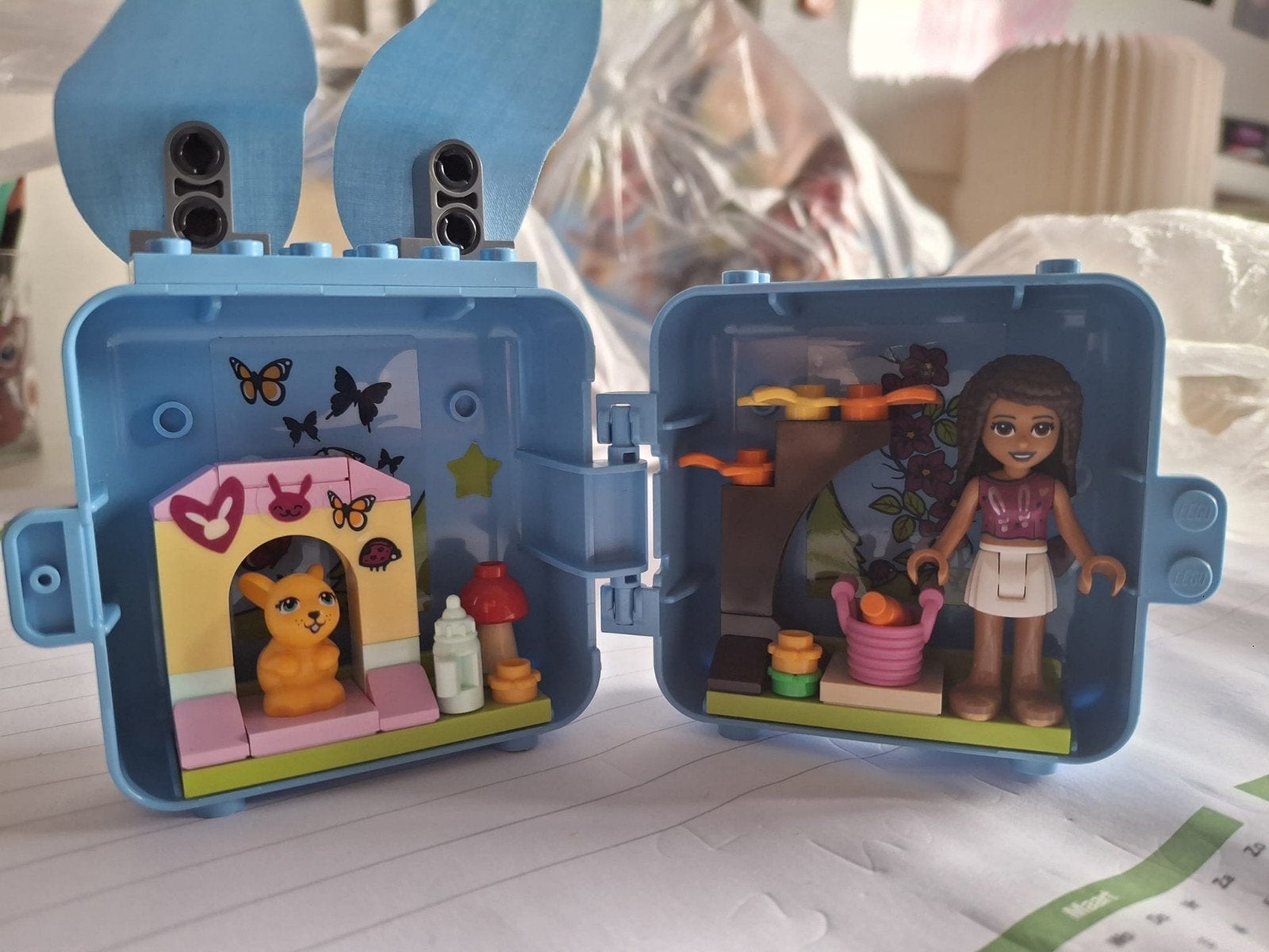 lego friends Andrea's konijnenkubus 41666, Ophalen, Zo goed als nieuw