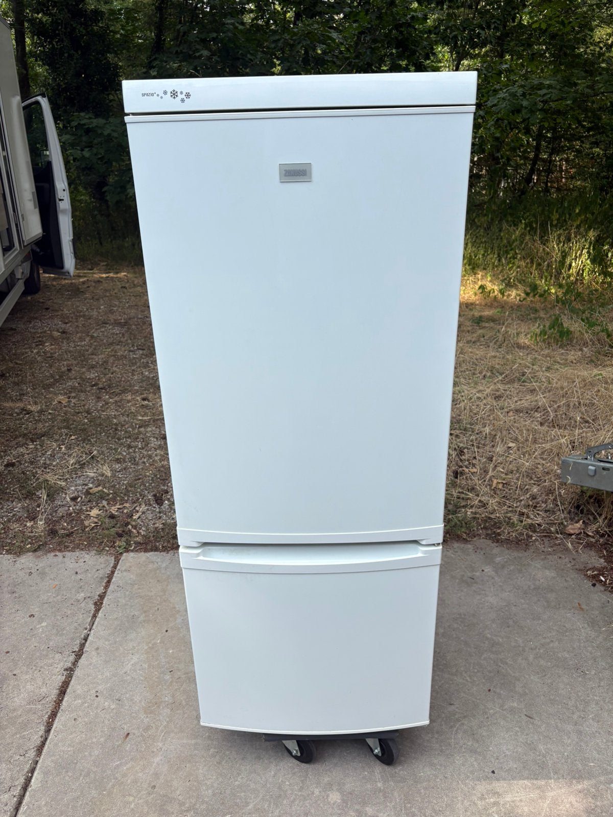 Hele mooie zanussi koelvriescombinatie, Ophalen, 200 liter of meer, Met aparte vriezer, 160 cm of meer