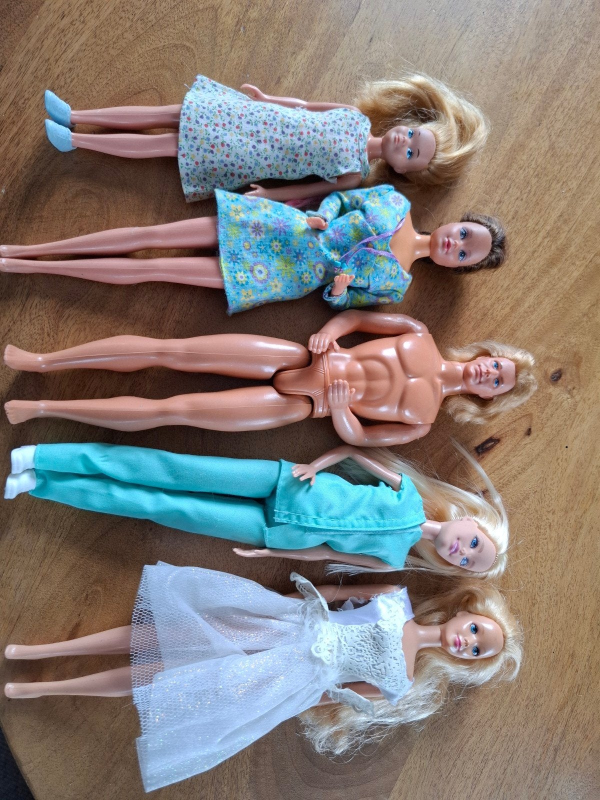 Skipper ,barbie poppen en Ken, Kinderen en Baby's, Speelgoed | Poppen, Ophalen of Verzenden, Gebruikt, Barbie