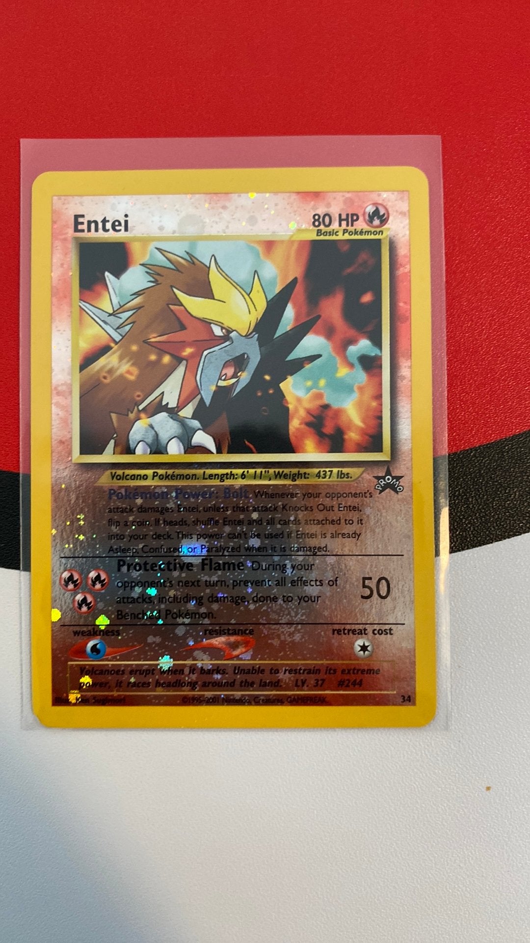 Entei promo 34, Ophalen of Verzenden, Zo goed als nieuw, Meerdere kaarten