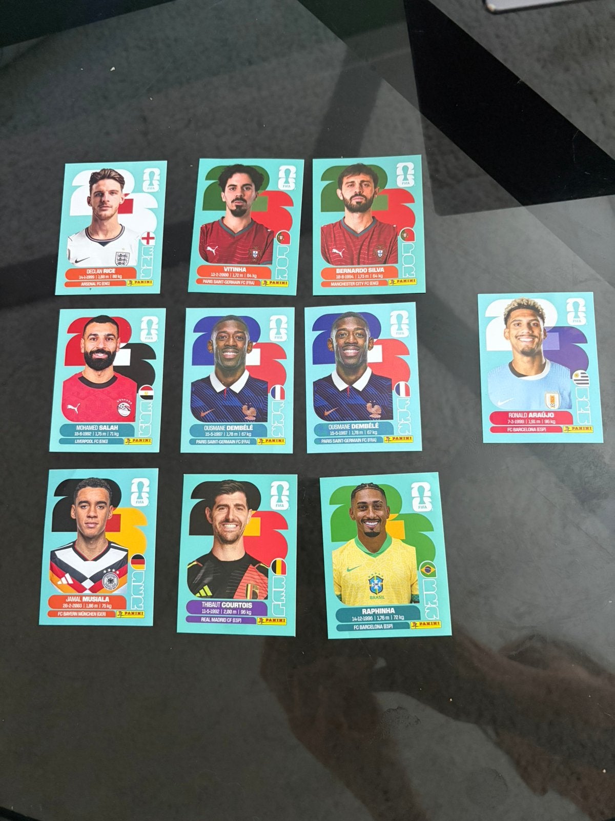 All 10 cards in exchange for Messi: ARG 17, Ophalen of Verzenden, Zo goed als nieuw