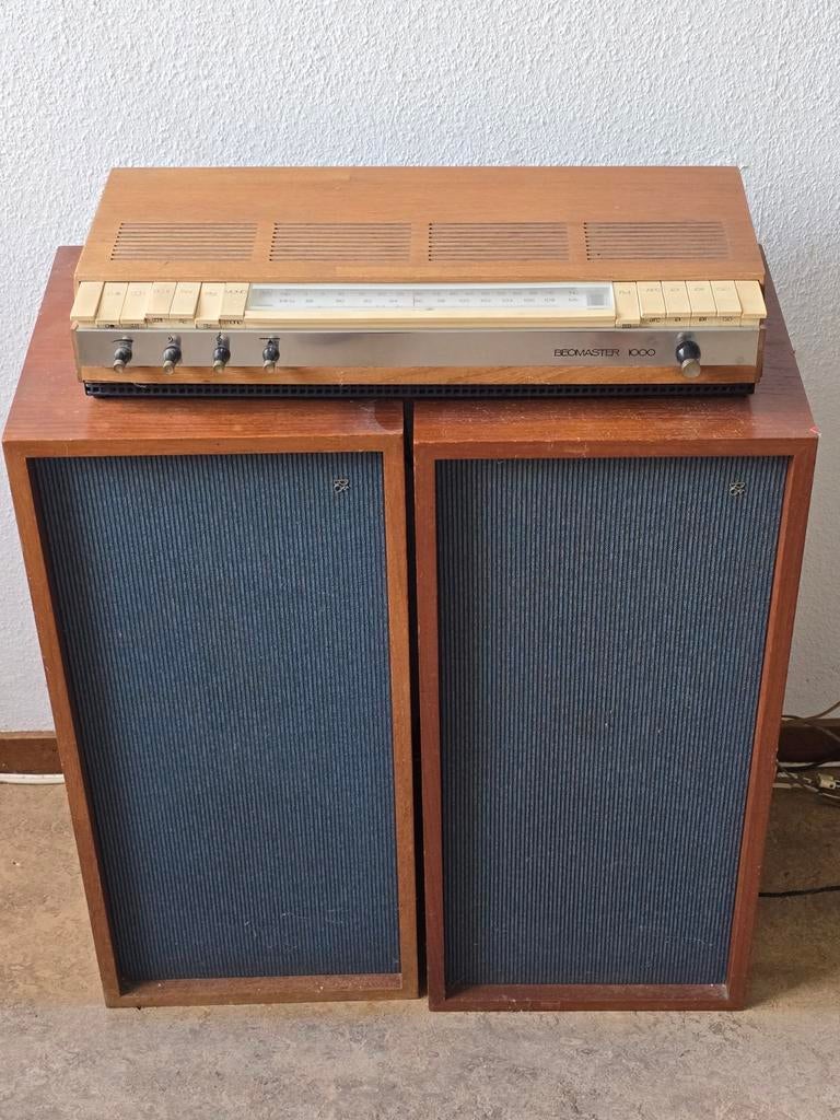 Bang en olufsen vintage stereo set voor de liefhebber, Ophalen, Gebruikt, Bang & Olufsen