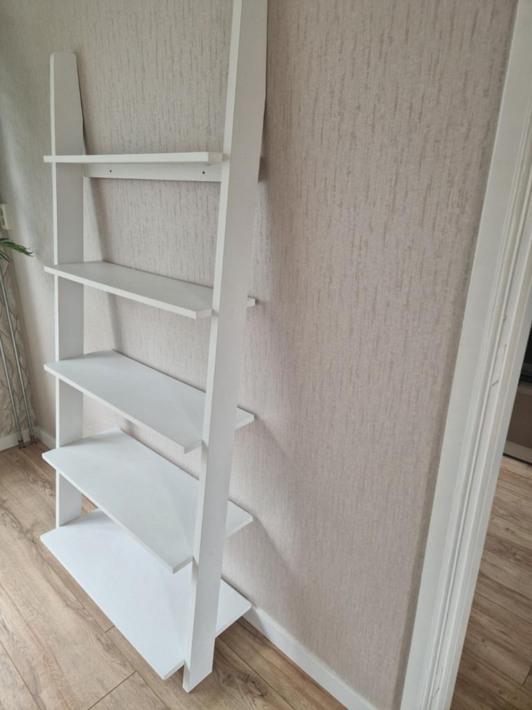 Leuke boeken kast in de vorm van een schuine trap, Ophalen, Gebruikt, 50 tot 100 cm, 150 tot 200 cm