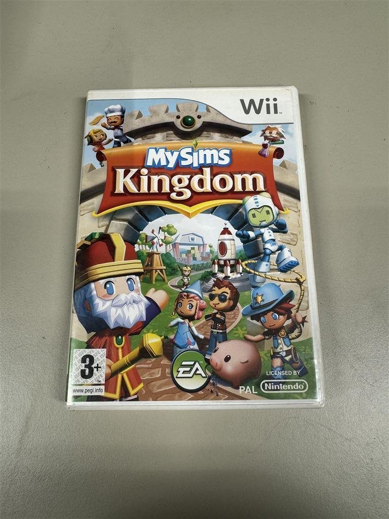 Nintendo Wii - My Sims Kingdom - sims, 1 speler, Ophalen of Verzenden, Zo goed als nieuw, Vanaf 3 jaar