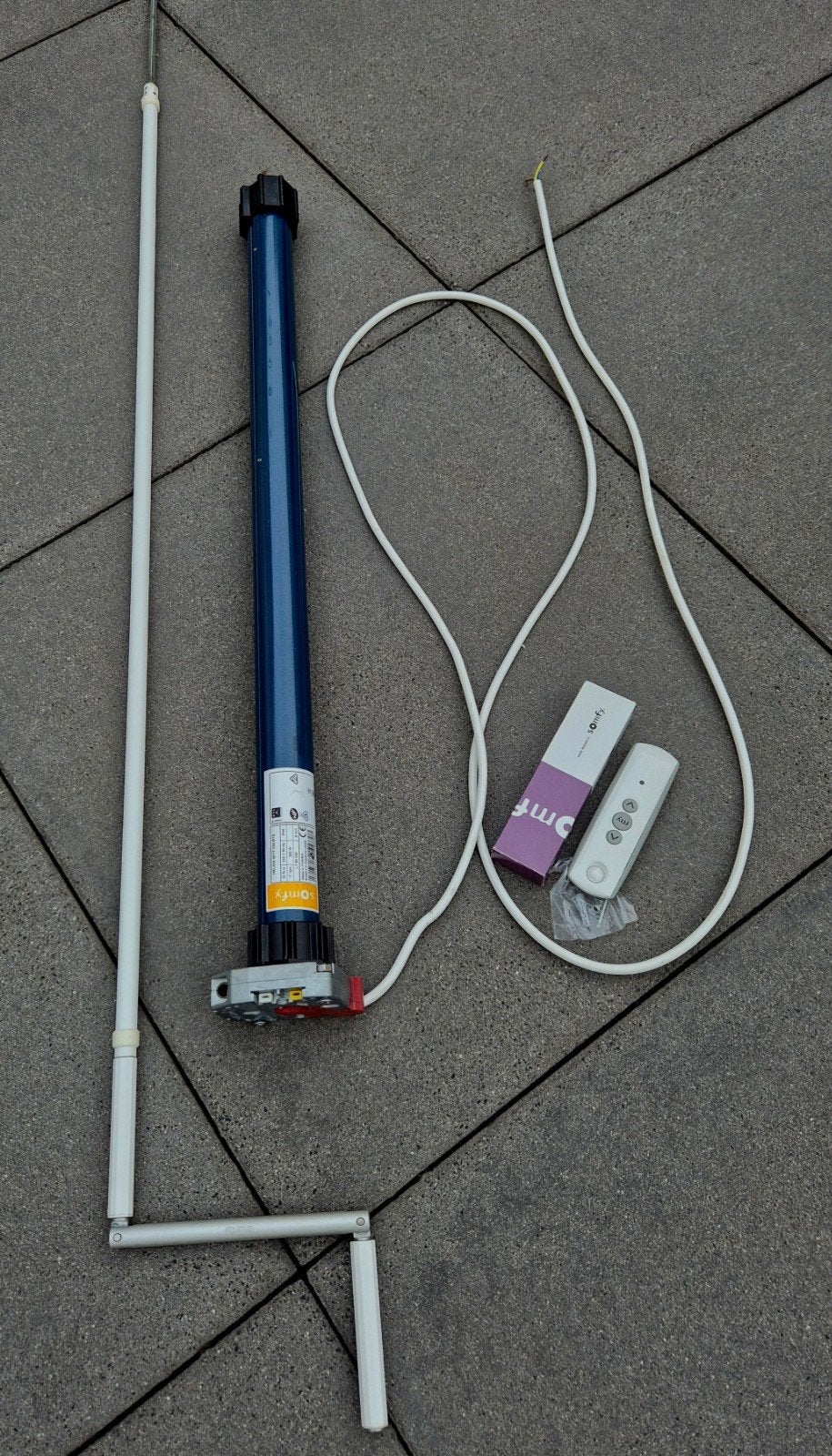 Somfy HELIOS 30/17 CSI  RTS  motor, Doe-het-zelf en Verbouw, Rolluiken, Ophalen, Overige kleuren, 200 cm of meer, Nieuw