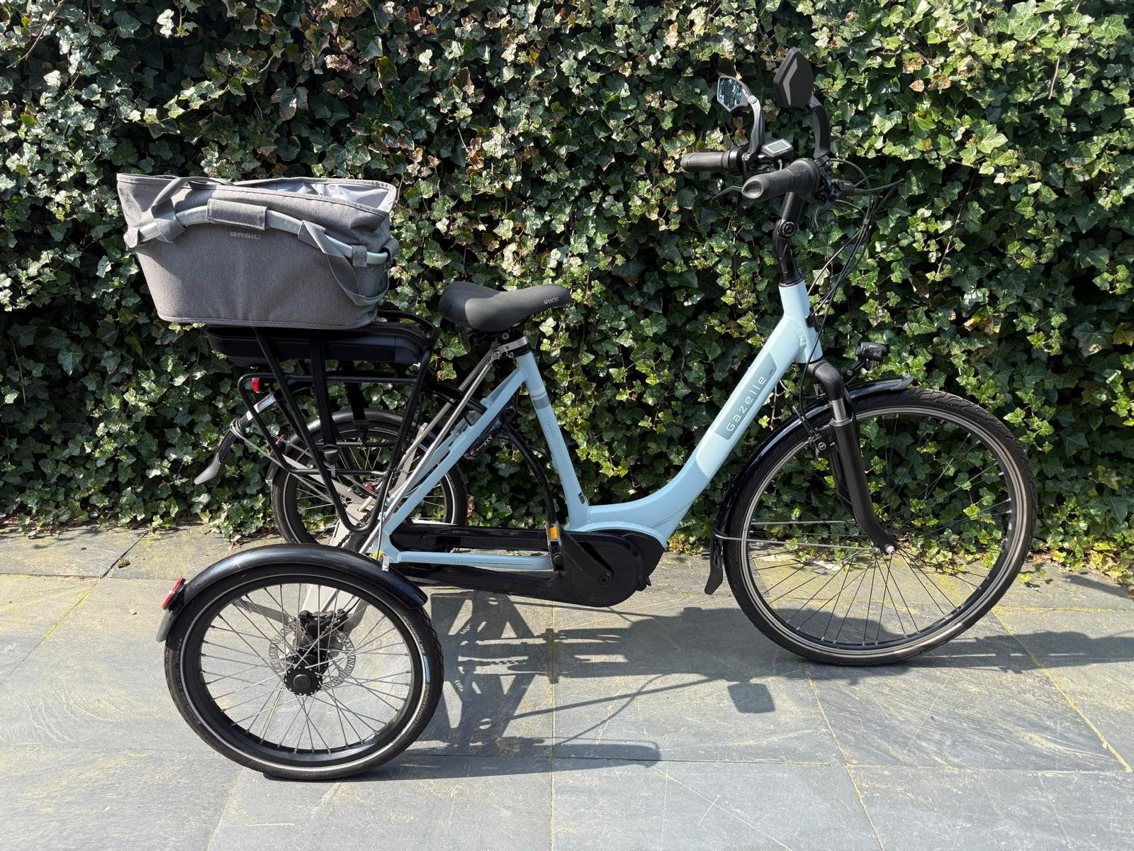 Gazelle Paris C7 met Tworby balans driewieler, Verzenden, Zo goed als nieuw, Schijfrem, Gazelle