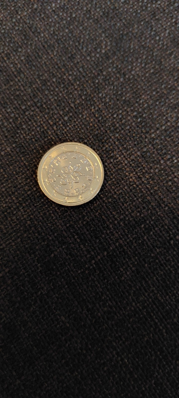 1 euromunt Portugal, Postzegels en Munten, Munten | Europa | Euromunten, Ophalen of Verzenden, Portugal, 2 euro