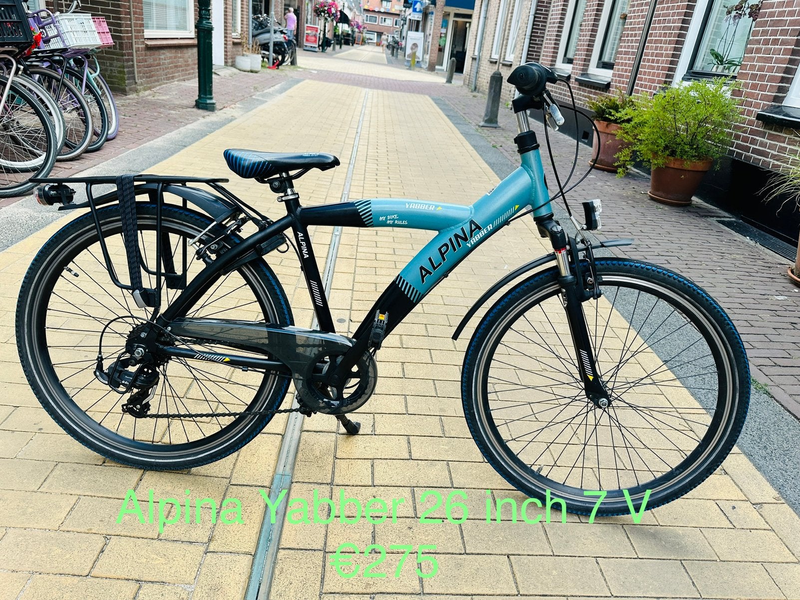 Jongensfietsen 16 18 20 22 24 26 28 inch. Alpina Cortina Gaz, Ophalen, Terugtraprem, 24 inch, Versnellingen