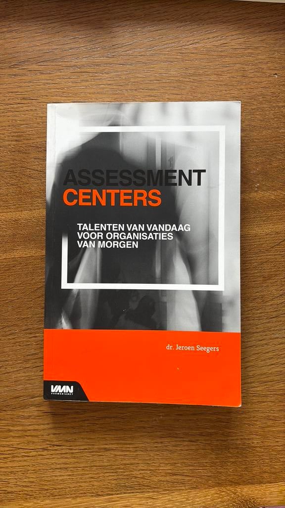 Jeroen Seegers - Assessment centers, Boeken, Ophalen of Verzenden, Zo goed als nieuw, Jeroen Seegers