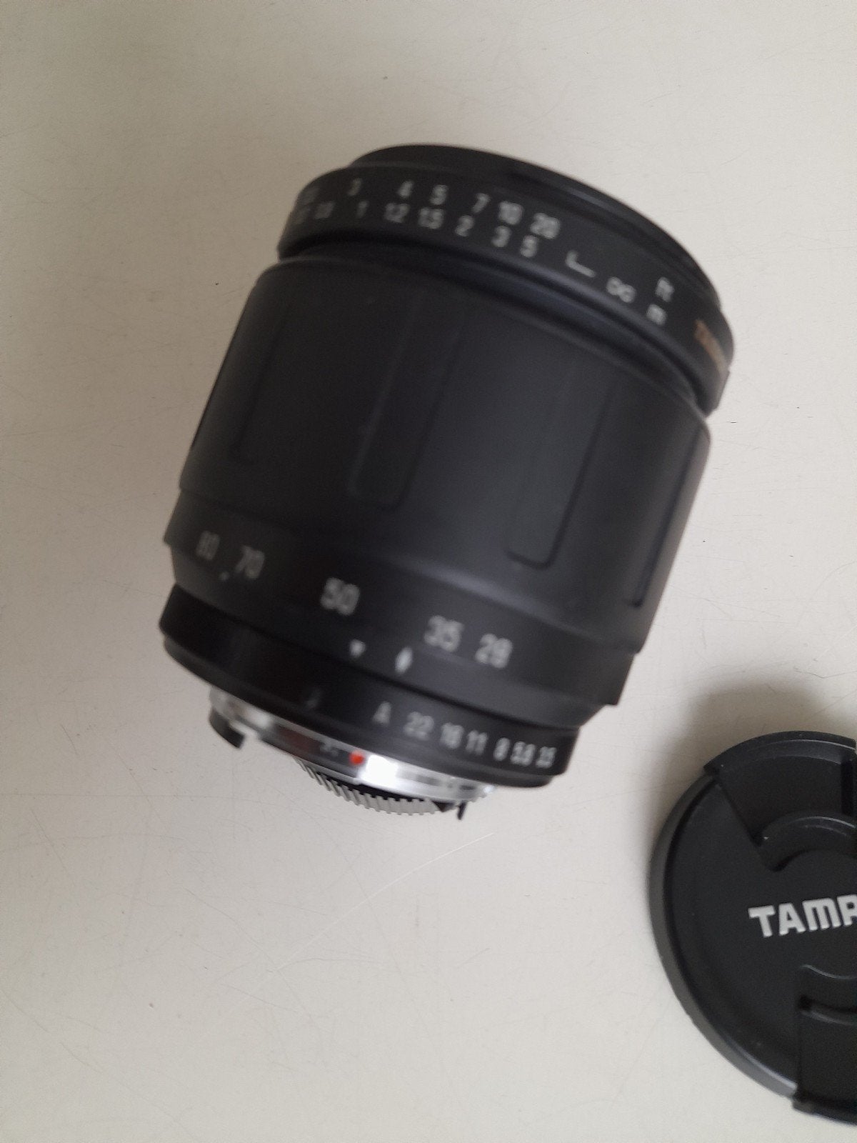 Tamron AF aspherical 28-80 mm 1:3.5-5.6 (58) - zgan, Ophalen, Zo goed als nieuw, Standaardlens