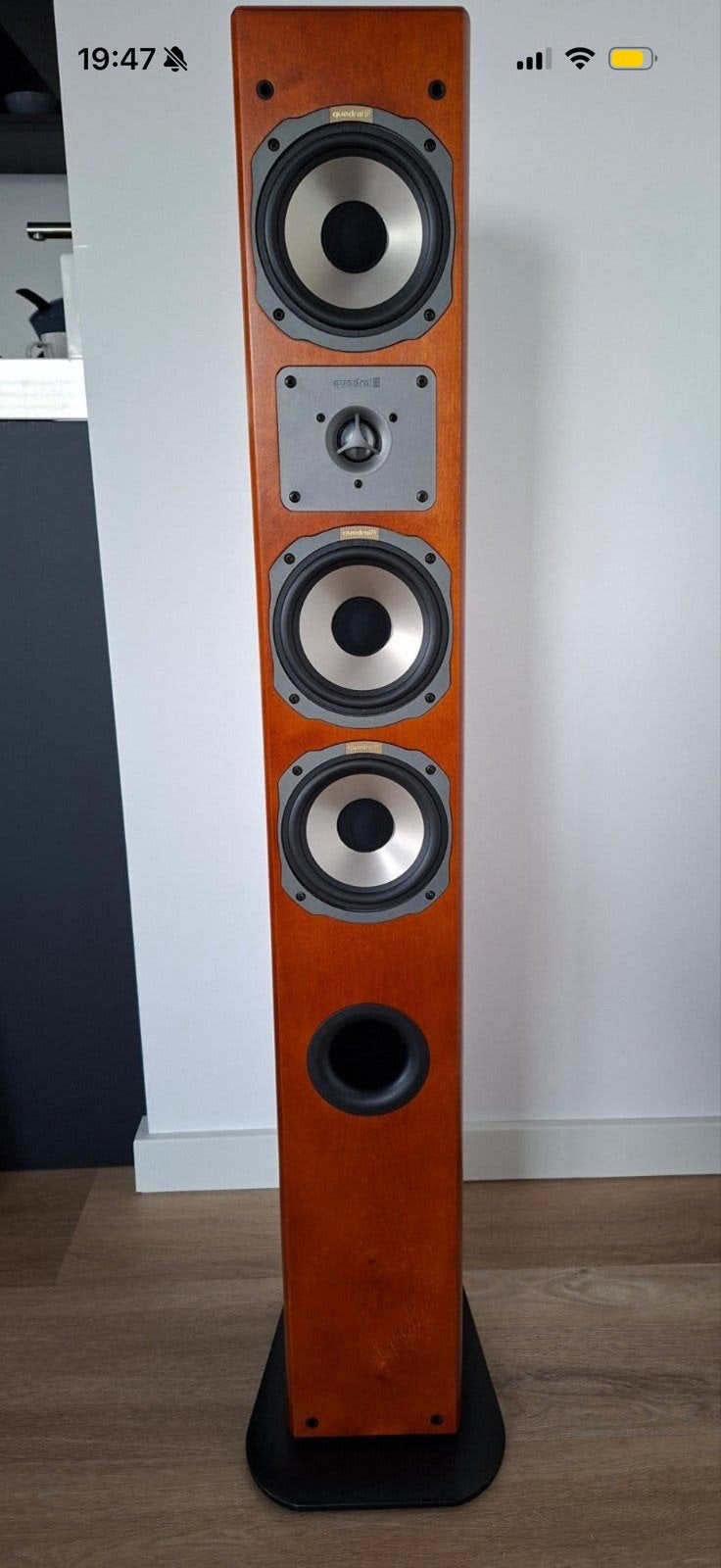 Quadral Ascent 850 Vloerstaande Speakers met SUB 80 Subwoofe, Gebruikt, Speakerset, Basreflex, Ophalen