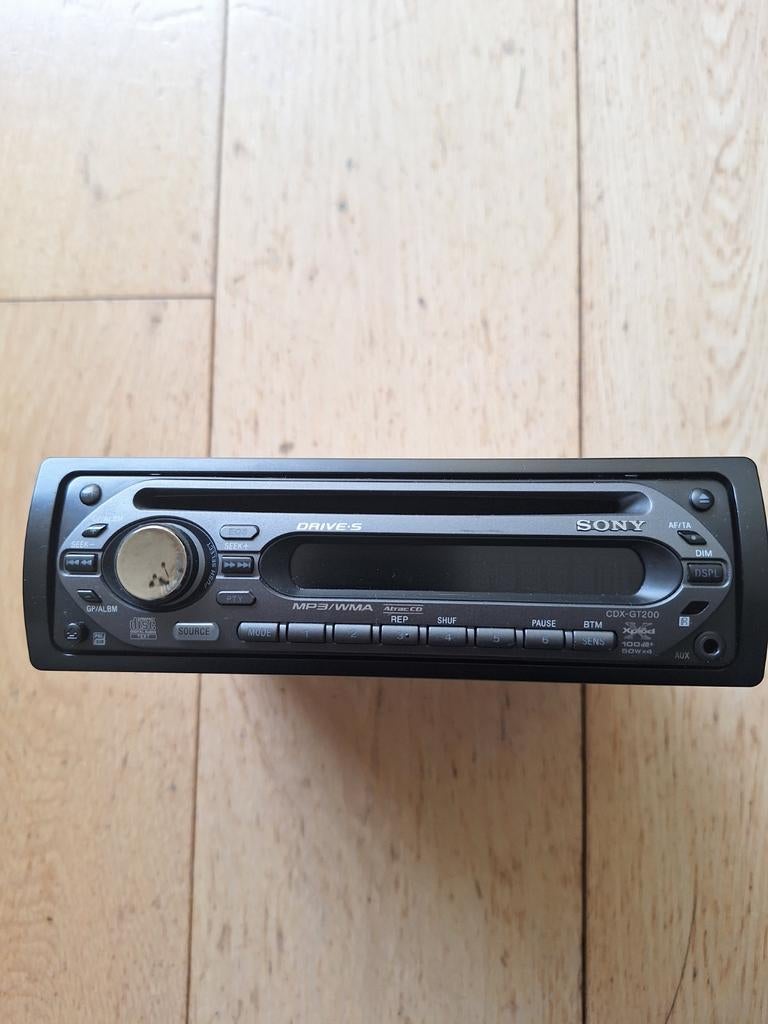 Sony CDX-GT200 Autoradio met MP3/WMA en AUX, Ophalen, Gebruikt