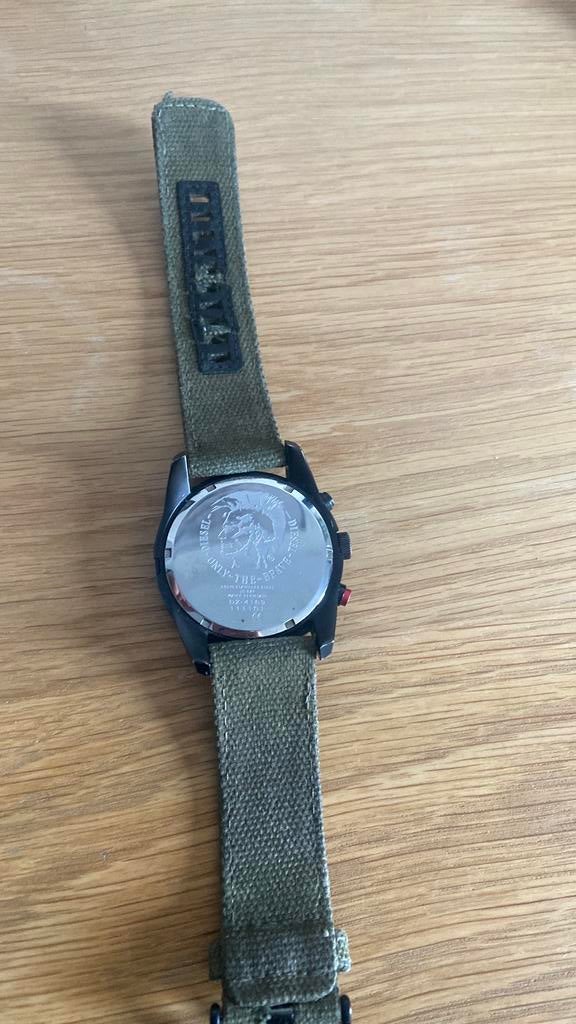 Diesel horloge 10 bar dz4189, Overige merken, Gebruikt, Polshorloge, Overige materialen