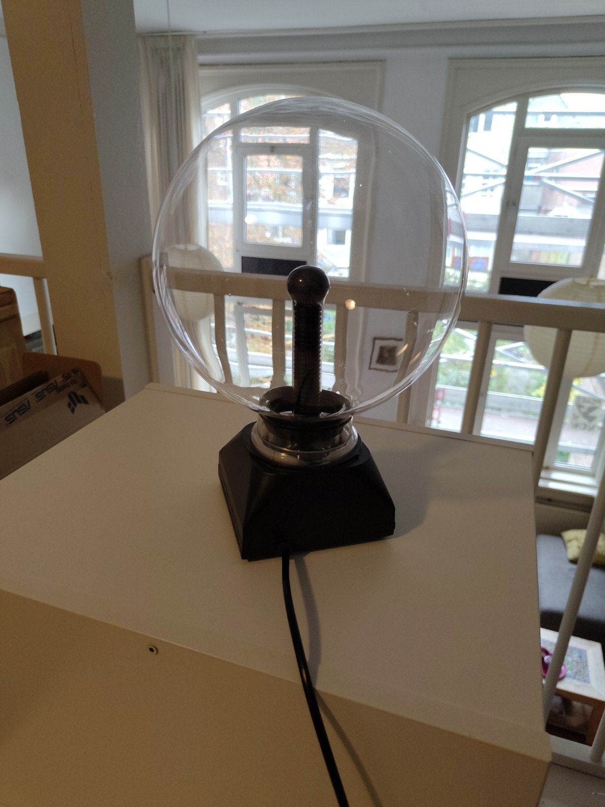 Plasma Bol Lamp, Ophalen, Meerkleurig, Zo goed als nieuw, Modern