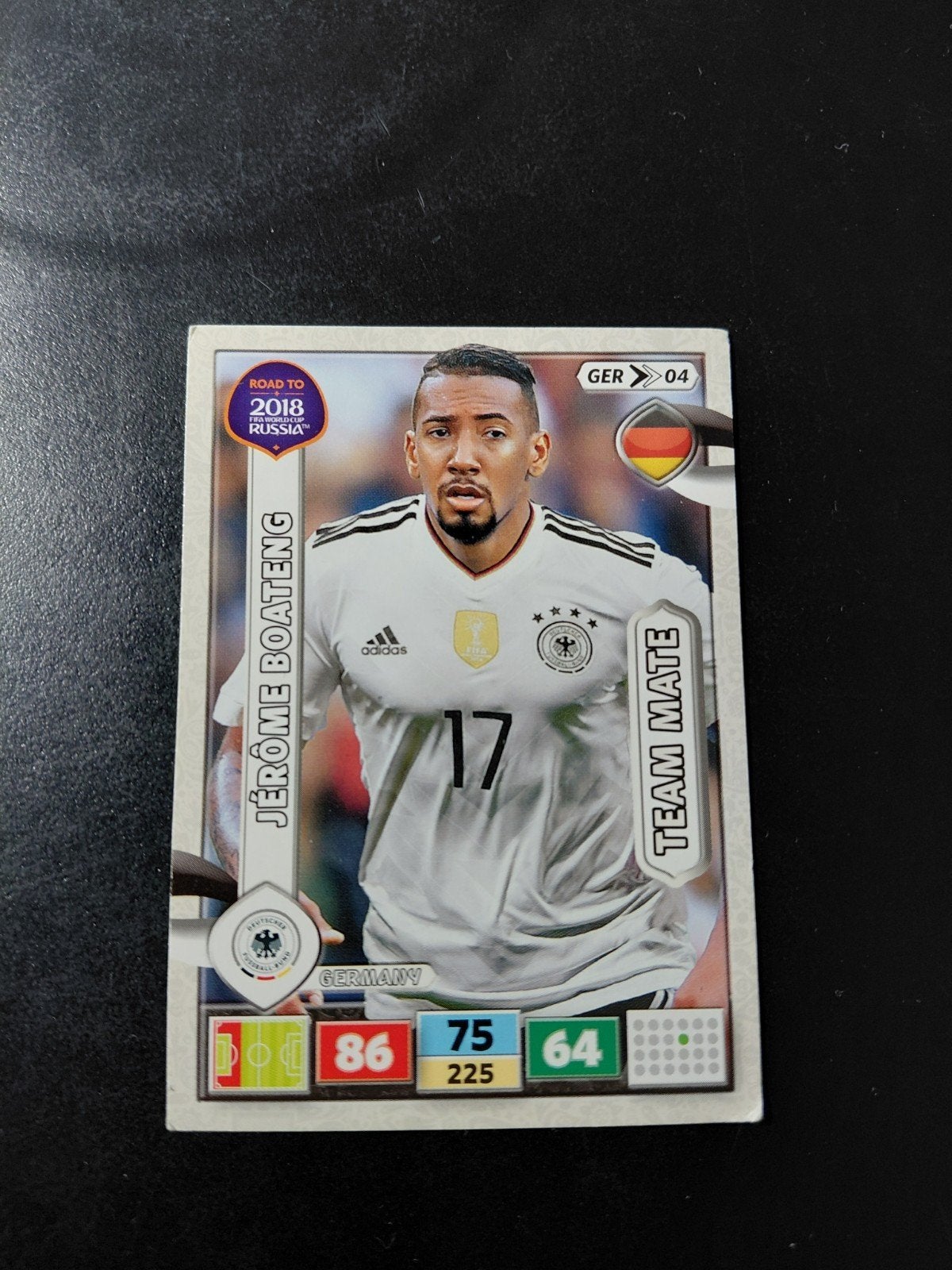 Jerome boateng (duitsland) panini wk 2018, Verzenden, Nieuw, Buitenlandse clubs, Poster, Plaatje of Sticker