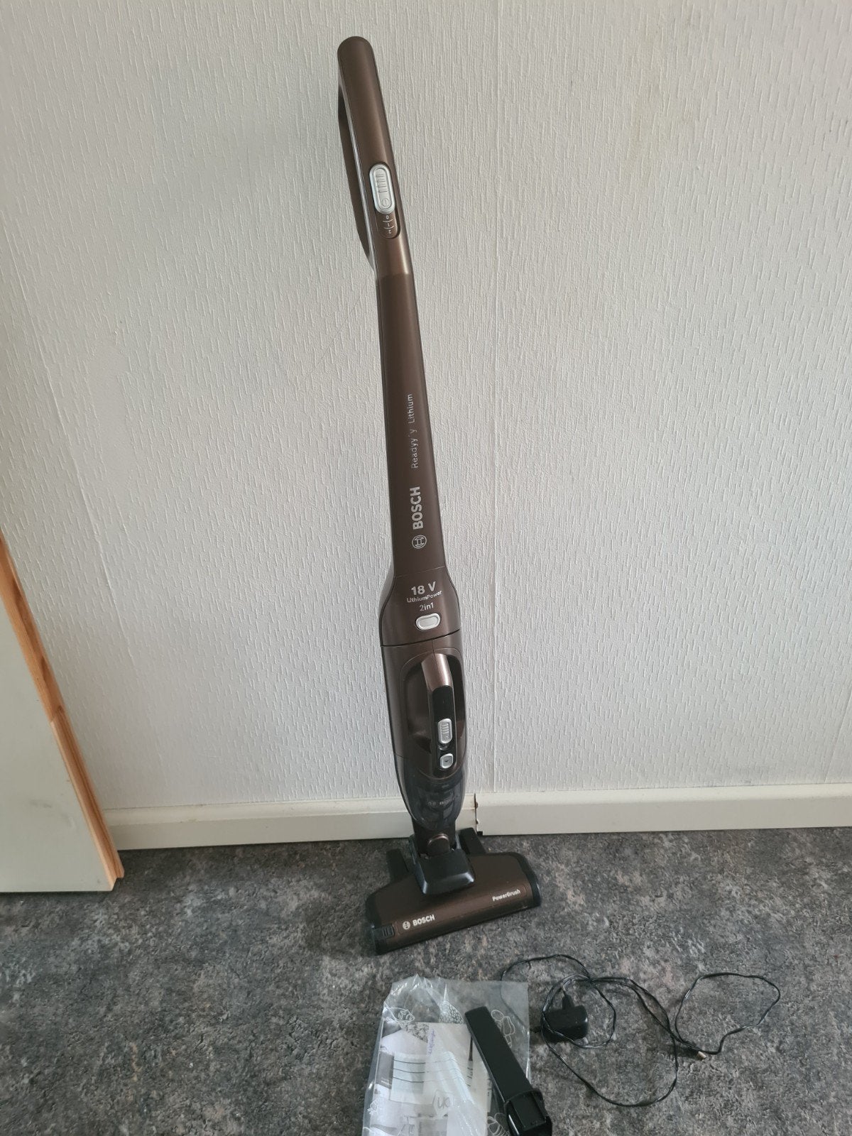 Bosch Steelstofzuiger 18V LithiumPower 2in1, Witgoed en Apparatuur, Stofzuigers, Gebruikt, Draadloos, Bosch, Ophalen of Verzenden
