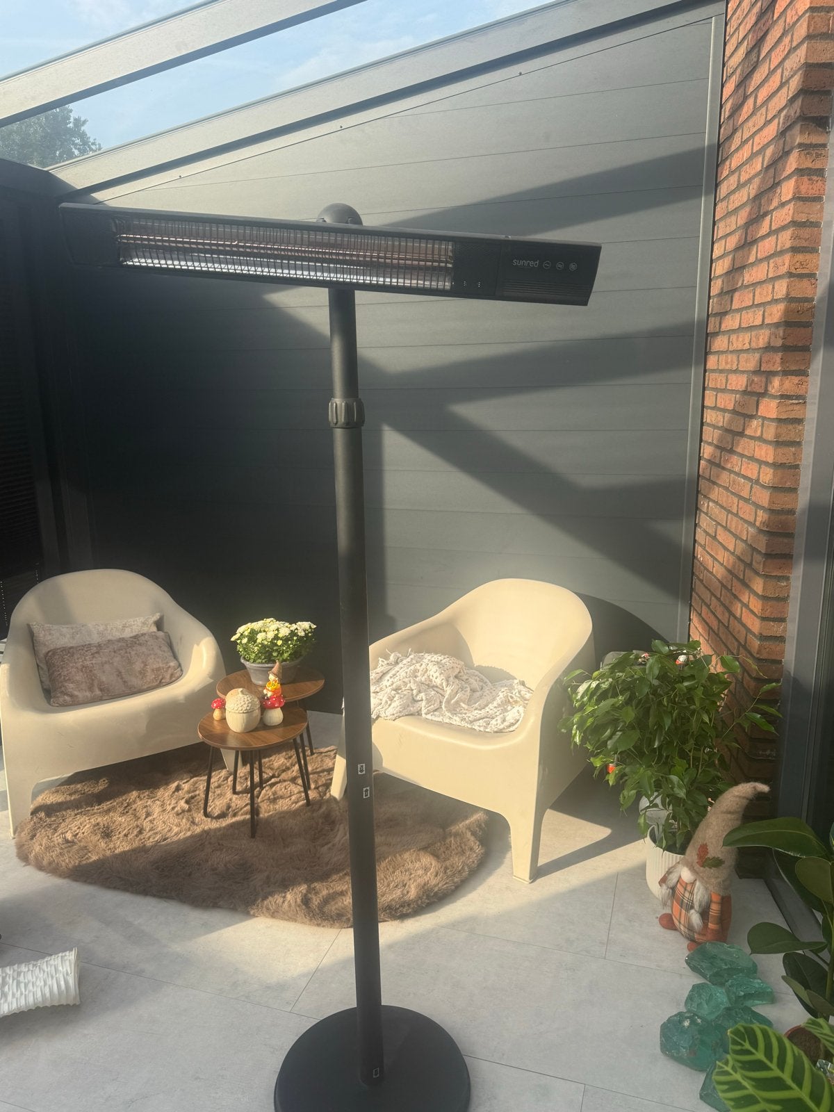 Sunred Heat Systems Terrasverwarmer - Zo goed als nieuw, Ophalen, Zo goed als nieuw, Elektrisch, Vloer