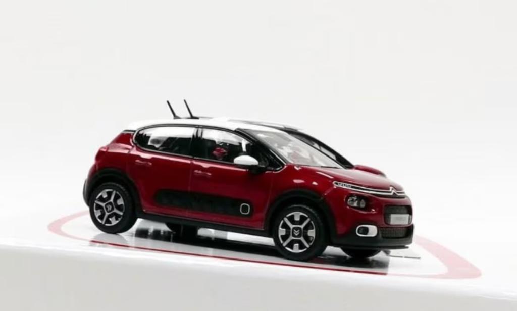 Coffret Citroen C3 & C3 Aircross 2017 NOREV 1/43 ref: 155329, Hobby en Vrije tijd, Modelauto's | 1:43, Verzenden, Nieuw, Auto