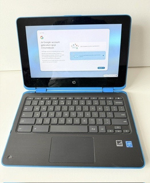 HP Chromebook x360 11 G2 EE, Computers en Software, 4 GB of minder, Touchscreen, Ophalen of Verzenden, 32 GB of minder